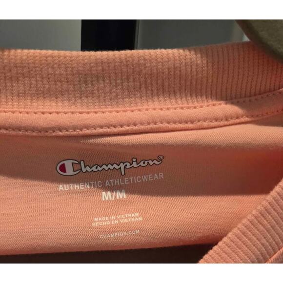 Champion Men’s Authentic Tee Cantaloupe Orange Medium NWT Athleticwear - Picture 4 of 5